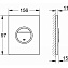 Кнопка смыва Grohe Nova Cosmopolitan Light 38809000 хром - фото 2