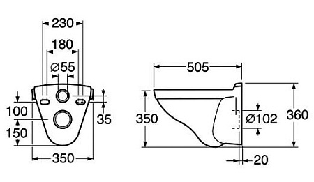 Унитаз подвесной Gustavsberg Logic 56935501 микролифт