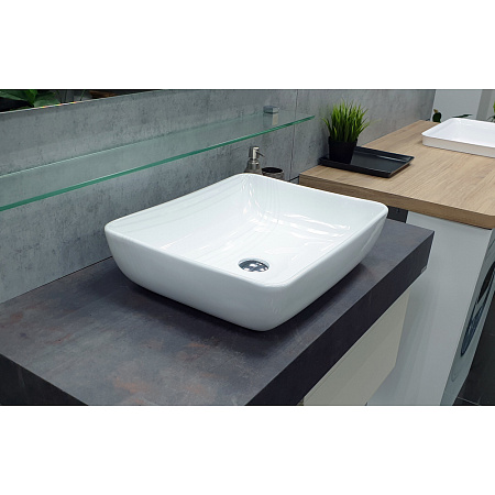 Раковина Velvex 7050C 49х39 белый