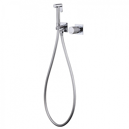 Гигиенический душ со смесителем ABBER Wasserfall AF8725 хром
