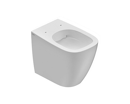 Унитаз приставной  Globo Genesis GN001.BI белый