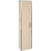 Шкаф-пенал Armadi Art Monaco 868-CCR без ножек, капучино/хром