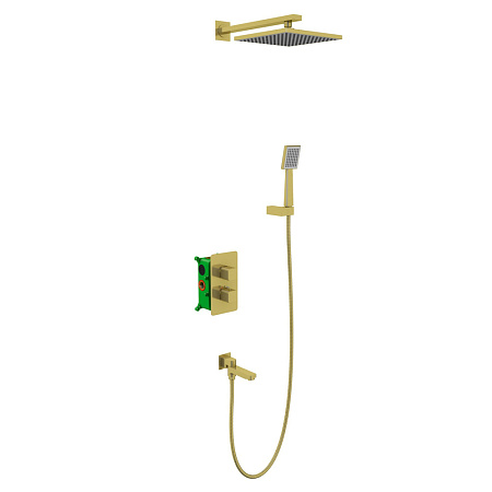 Душевой комплект Timo Petruma SX-5049/17SM золото