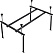 Каркас для ванны Aquanet Seed 00216500 100x70