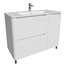 Тумба с раковиной IDDIS Edifice EDI10WFi95K белый