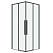 Душевой уголок Grossman Galaxy 300.K33.01.1010.42.00 98-99x98-99x195 прозрачное/графит сатин