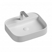 Раковина накладная Ceramica Nova Element CN6034 55x45x11 белый