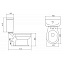 Унитаз-компакт BelBagno Boheme BB115CPR горизонтальный выпуск - фото 5