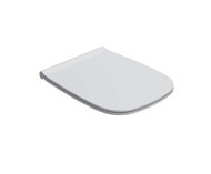 Крышка-сиденье для унитаза Globo Genesis GN020.BI bi/cr с микролифтом, белый/хром