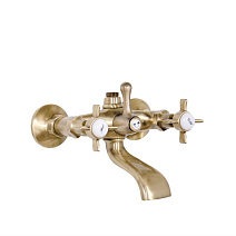 Смеситель Tiffany World London TW1750617V0br для ванны с душем, бронза