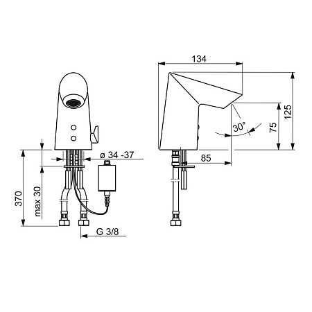 Смеситель Oras Optima 1714FZ для раковины