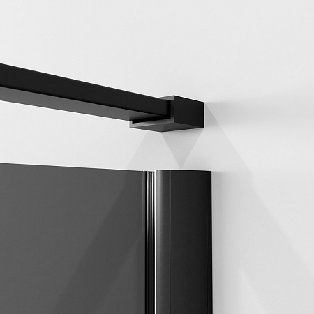 Душевой уголок Niagara Nova NG-2831-34BLACK 90x90x195 стекло тонированное/профиль черный матовый