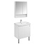Мебель для ванной Aquaton Сканди 1A278901SD010 70 с дверками, белый/белый матовый