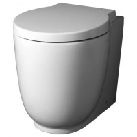 Унитаз приставной BelBagno Sabrina BB122CB горизонтальный выпуск