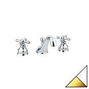 Смеситель Emmevi Deco Classic 12033BO для раковины, белый/золото