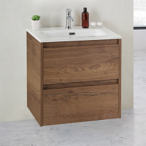 Тумба с раковиной BelBagno Kraft KRAFT 39-500/390-2C-SO-RT 50 Rovere Tabacco