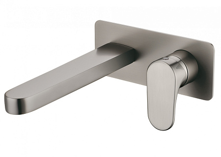 Смеситель Boheme Spectre 455-NB для раковины, встроенный, никель брашированный