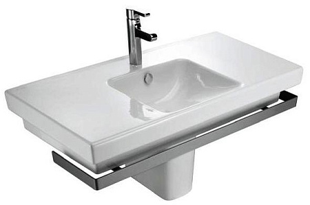Полотенцедержатель Jacob Delafon Odeon Up E4727-39R серый металл, 70 см