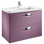 Тумба с раковиной Roca Gap ZRU9302740 80 см, фиолетовая Тумба с раковиной Roca Gap ZRU9302740 80 см, фиолетовая