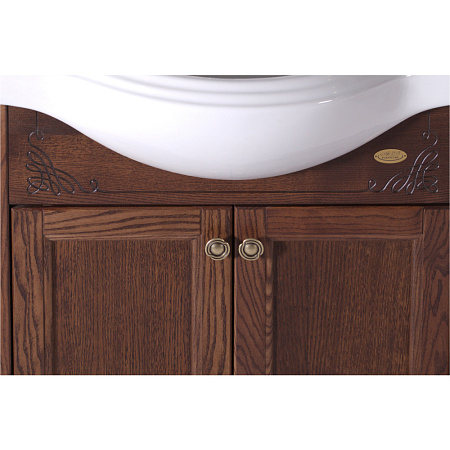 Тумба под раковину ASB-Woodline Салерно 9695 65 антикварный орех