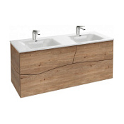 Тумба с раковиной Jacob Delafon Sherwood EB1834RU-P6 120 натуральный дуб