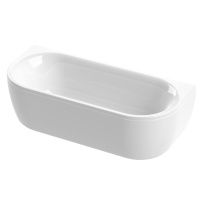 Акриловая ванна Cezares Metauro METAURO-wall-180-80-40-W37 180x80 белый