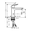Смеситель Hansgrohe Logis Fine 71253000 для раковины, хром - фото 2