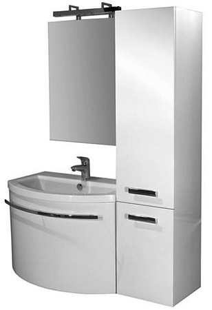 Тумба для комплекта Aquanet Римини 80, 1 ящик, белая