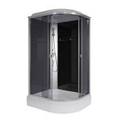 Душевая кабина Niagara Eco E120/80/26L/TN 120x80x215 стекло тонированное/профиль серебро