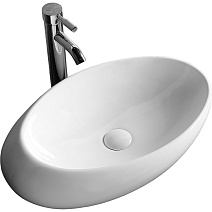 Раковина накладная Ceruttispa СТ9562 48x30 белый