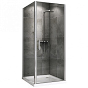 Душевой уголок ABBER Sonnenstrand AG04100-S70 прозрачное/хром