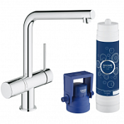 Смеситель Grohe Blue 31345002 для кухонной мойки с функцией фильтрации воды Смеситель Grohe Blue 31345002 для кухонной мойки с функцией фильтрации воды