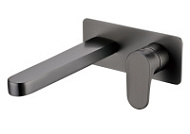 Смеситель Boheme Spectre 455-GM для раковины, встроенный, оружейная сталь