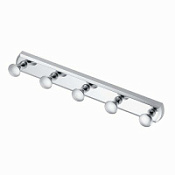 Вешалка WasserKRAFT K-1075 5 крючков, хром