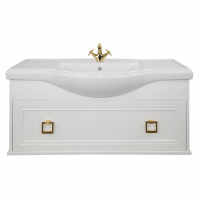 Тумба с раковиной Tessoro Foster TS-F90120-CH-W 120 подвесная, белый