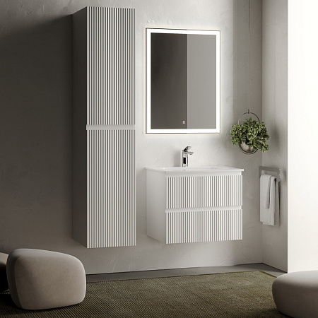 Тумба с раковиной Sancos Snob R 60 SNR60W Bianco