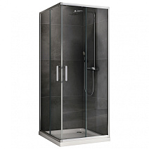 Душевой уголок ABBER Schwarzer Diamant AG021005 прозрачное/хром