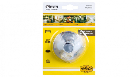 Крючок одинарный Fixsen Hotel FX-31005B хром