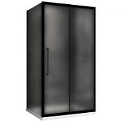 Душевой уголок ABBER Schwarzer Diamant AG30140BMH-S90BM матовое/черный