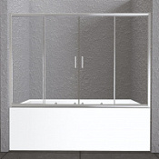 Шторка на ванну BelBagno Unique UNIQUE-VF-2-150/180-140-P-Cr рифленое стекло Шторка на ванну BelBagno Unique UNIQUE-VF-2-150/180-140-P-Cr рифленое стекло
