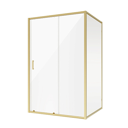 Душевой уголок Niagara Nova NG-42-12AG-A80G 120x80x190 стекло прозрачное/профиль холодное золото