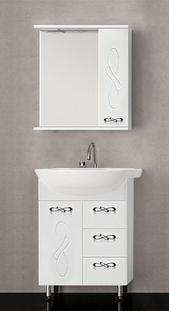 Тумба под раковину Style Line Венеция 65 3 ящика, белый