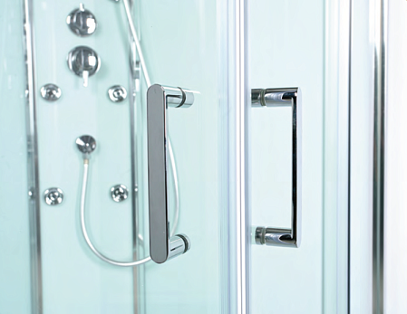 Душевая кабина BelBagno Uno UNO-CAB-A-2-80-C-Cr 80х80 см без крыши