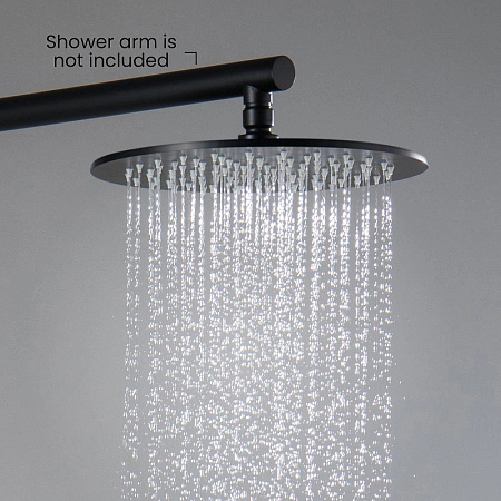 Верхний душ Aquatek AQ2077MB черный матовый