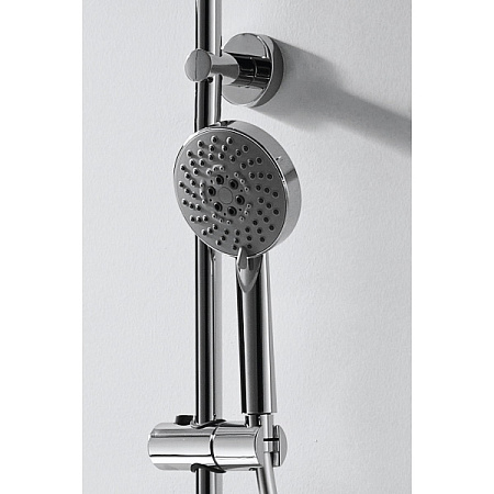 Душевая стойка Bravat Waterfall SS F639114C-A5-RUS хром