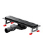 Душевой лоток AM.PM MasterFlow W01SC-P11-040-01BM 40 черный матовый