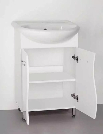 Тумба под раковину Style Line Эко Стандарт 55 белый