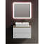 Мебель для ванной со столешницей Sancos Snob T 80 SNT80W+TT80A1 Bianco/Kreman - фото 1