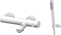 Смеситель Paffoni Light LIG023BO белый матовый