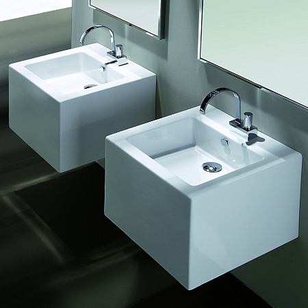 Раковина Simas Frozen FZ13bi*1 50.5 с 1 отверстием под смеситель